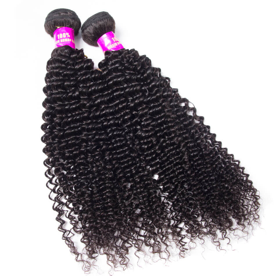 Kinky Curly Hair Weave 4 Bundles Hair Unprocessed Virgin Brazilian Hair Bundles Kinky Curly Human Hair Extenison