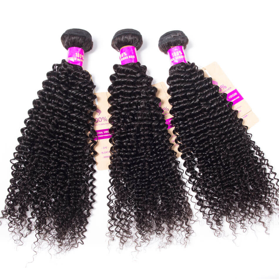 Hair Brazilian Kinky Curly Virgin Hair 3 Bundles Deal Afro Kinky Curly Brazilian Human Hair Weave Extension