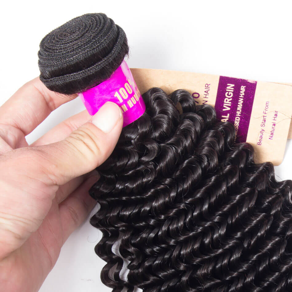 Kinky Curly Hair Weave 4 Bundles Hair Unprocessed Virgin Brazilian Hair Bundles Kinky Curly Human Hair Extenison