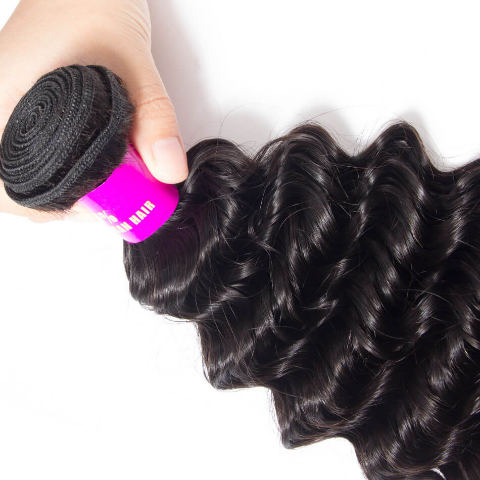 Curlymuse Hair Deep Wave Brazilian Hair Weave 10 Bundles Wholesale Brazilian Deep Curly Virgin Remy Human Hair