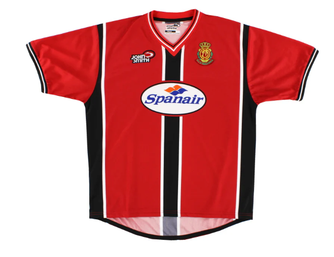 RCD Mallorca 2001/02 (CL Home) w/ Champions League badge