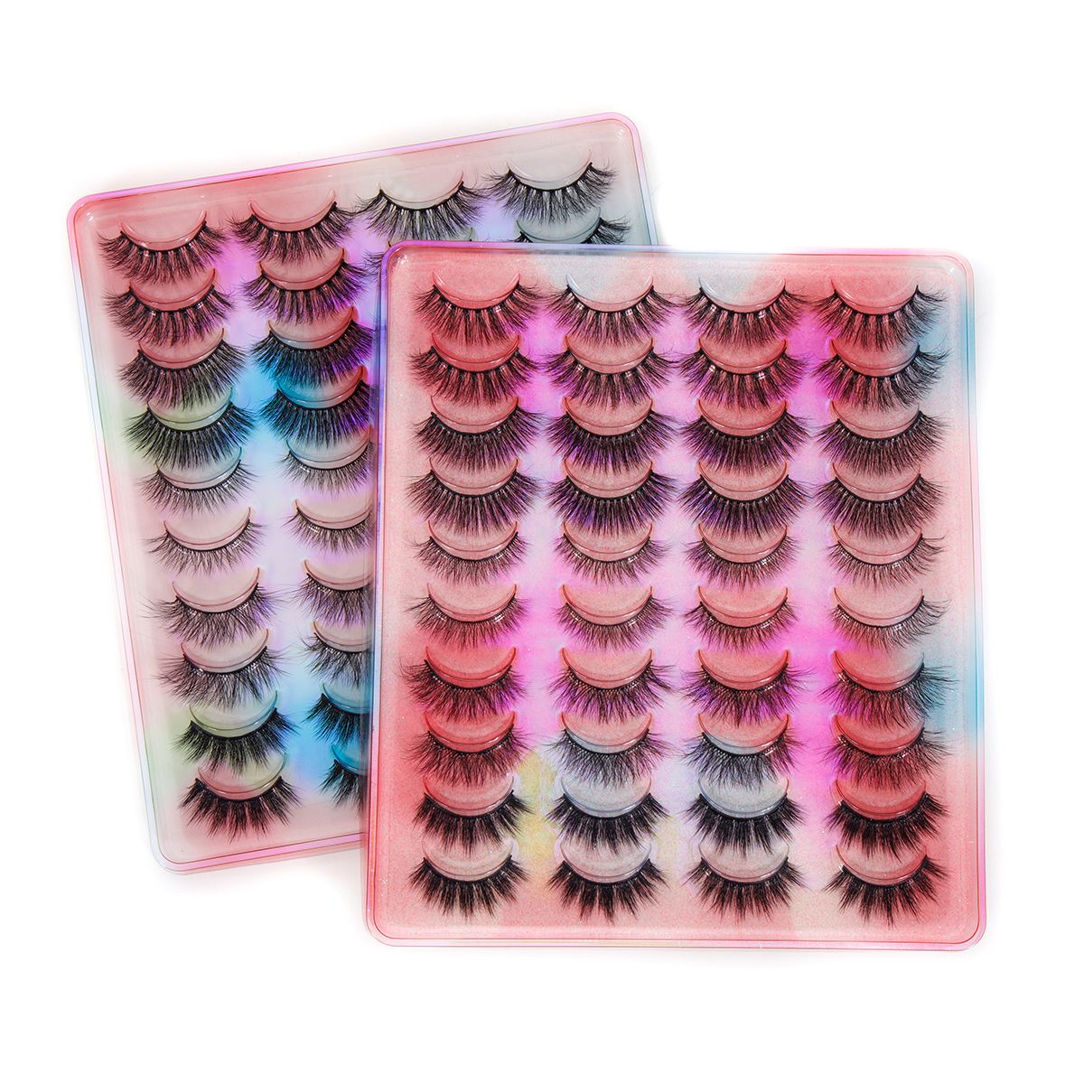 20 Pairs 3D Mink Eyelashes with 5 Kinds of Styles