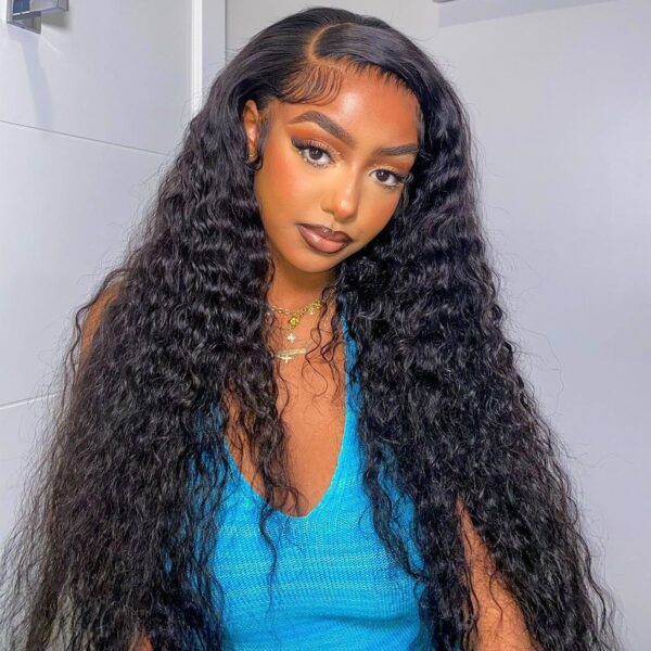Water Wave Invisible HD 13x4 13x6 Lace Front Wigs Ready to Go Wig