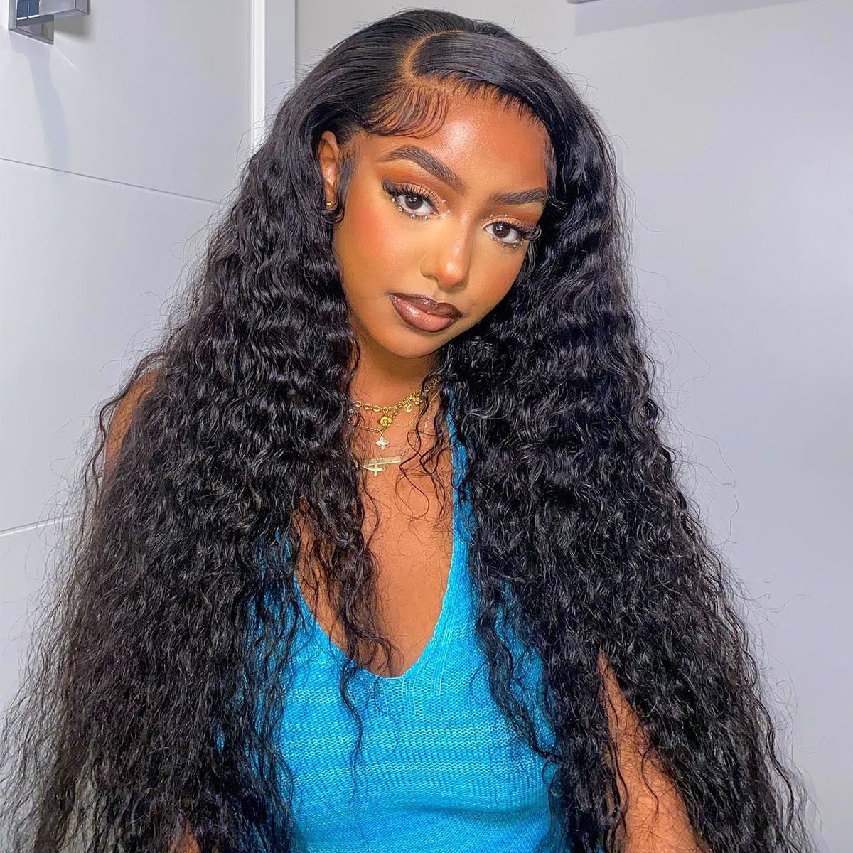 Water Wave Invisible HD 13x4 13x6 Lace Front Wigs Ready to Go Wig