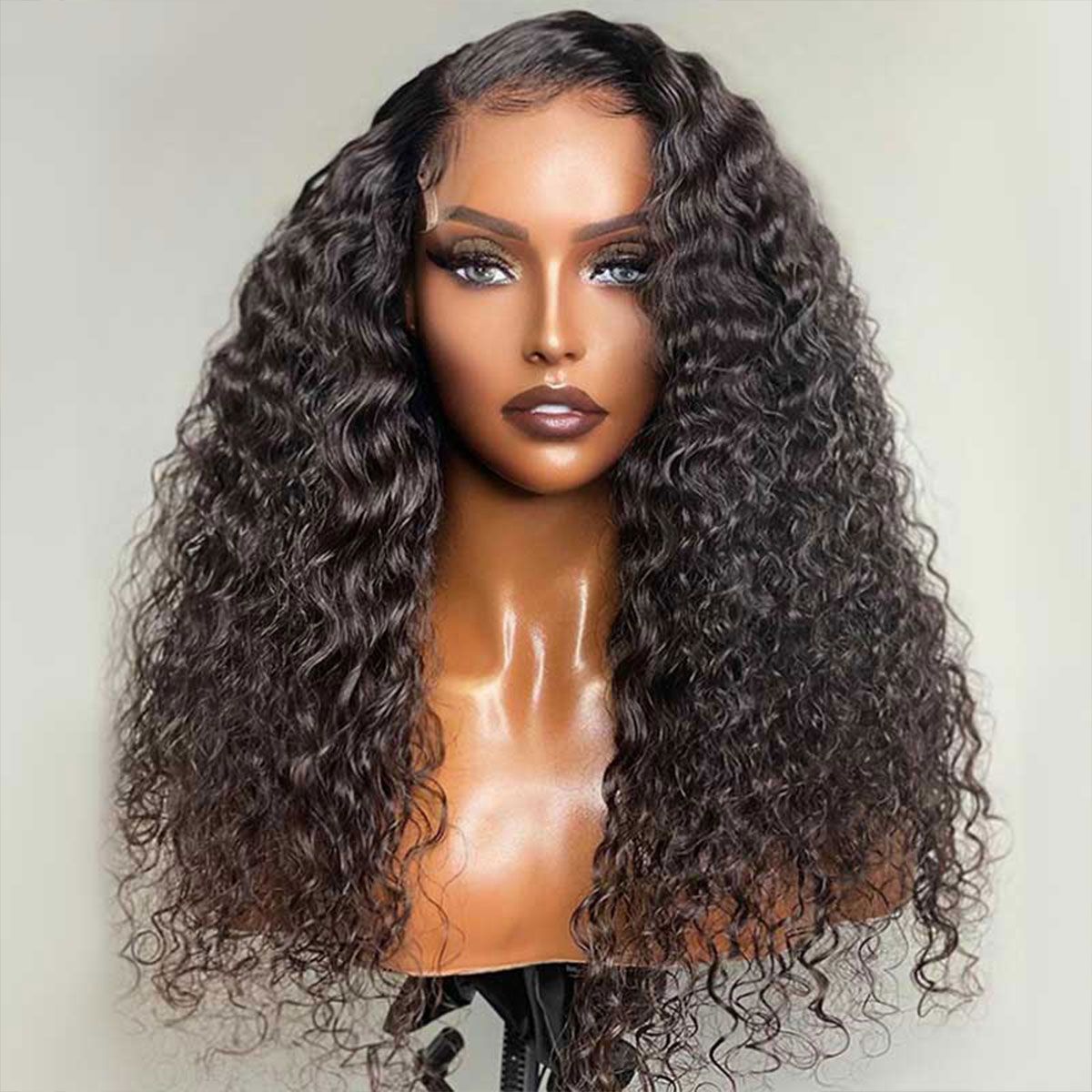 5x5 HD Lace Closure Wigs High Quality Deep Wave Human Hair Wig 180% Density