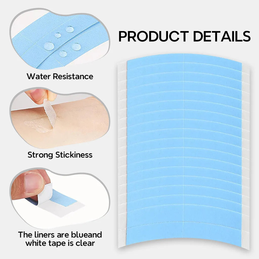 40 Pcs Double-Sided Lace Tape for Wigs