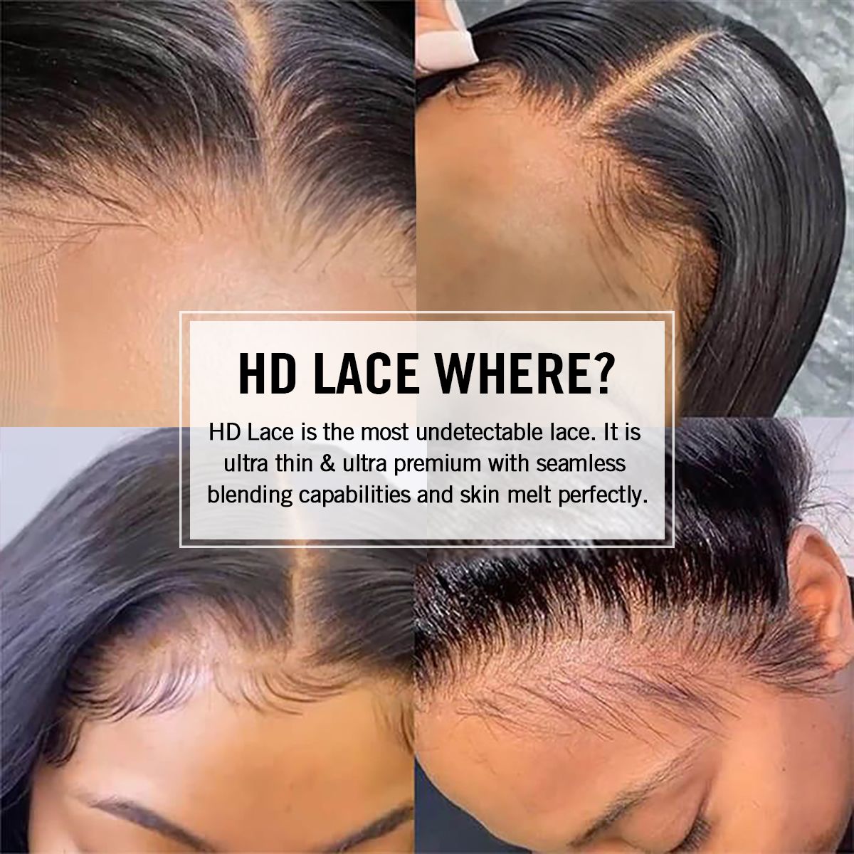 13×4 HD Lace Frontal Wigs Loose Deep Human Hair Wig Pre Plucked Hairline