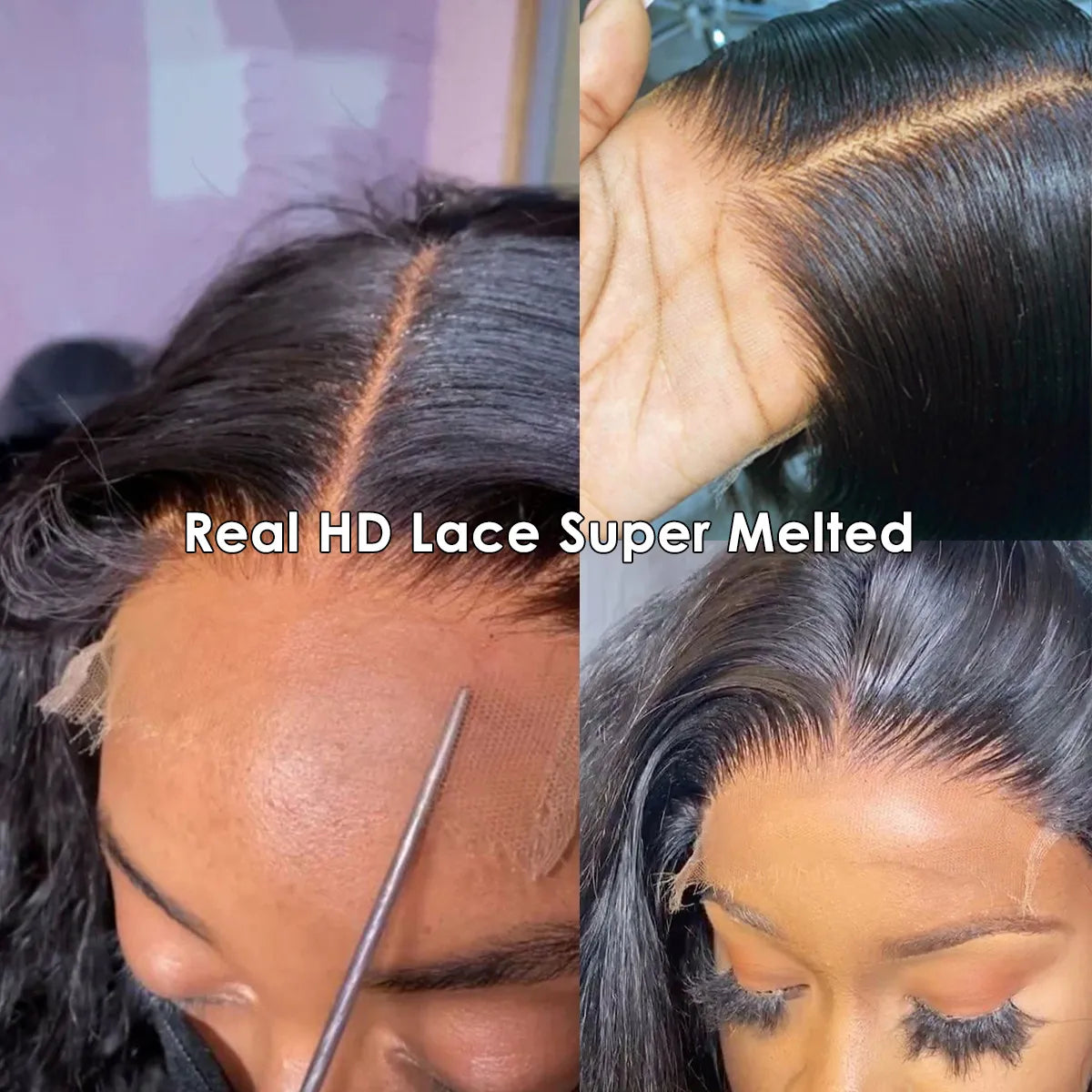 5x5 HD Lace Wigs High Quality Curly Wave Wig Lace Closure Wig