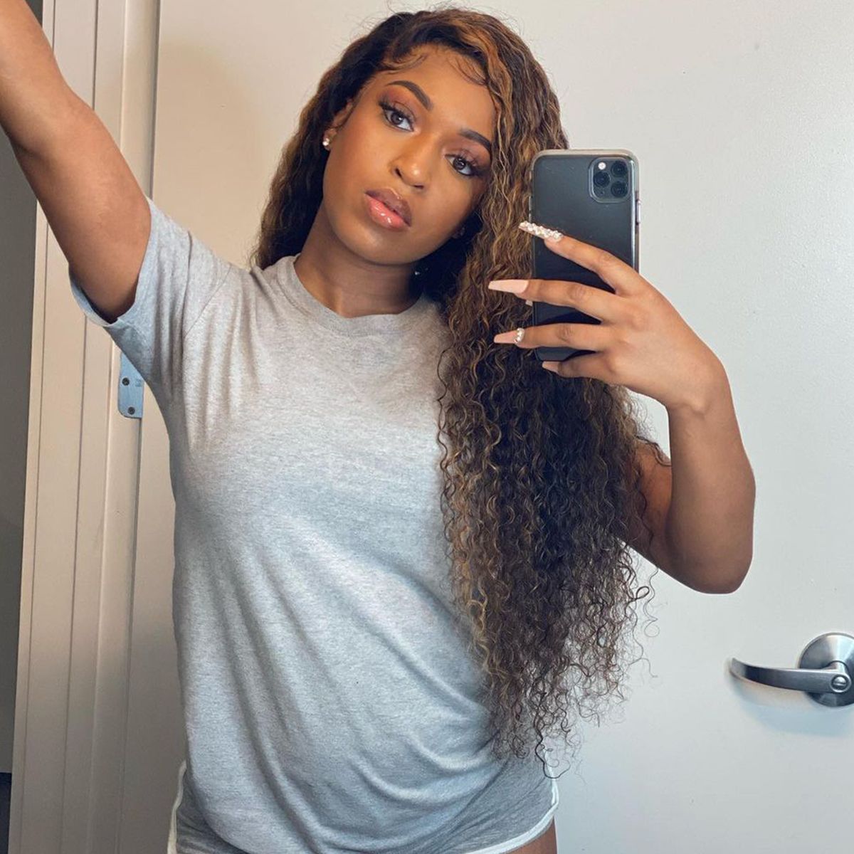 Highlight Water Wave 6x5 13x4 HD Lace Human Hair Wigs