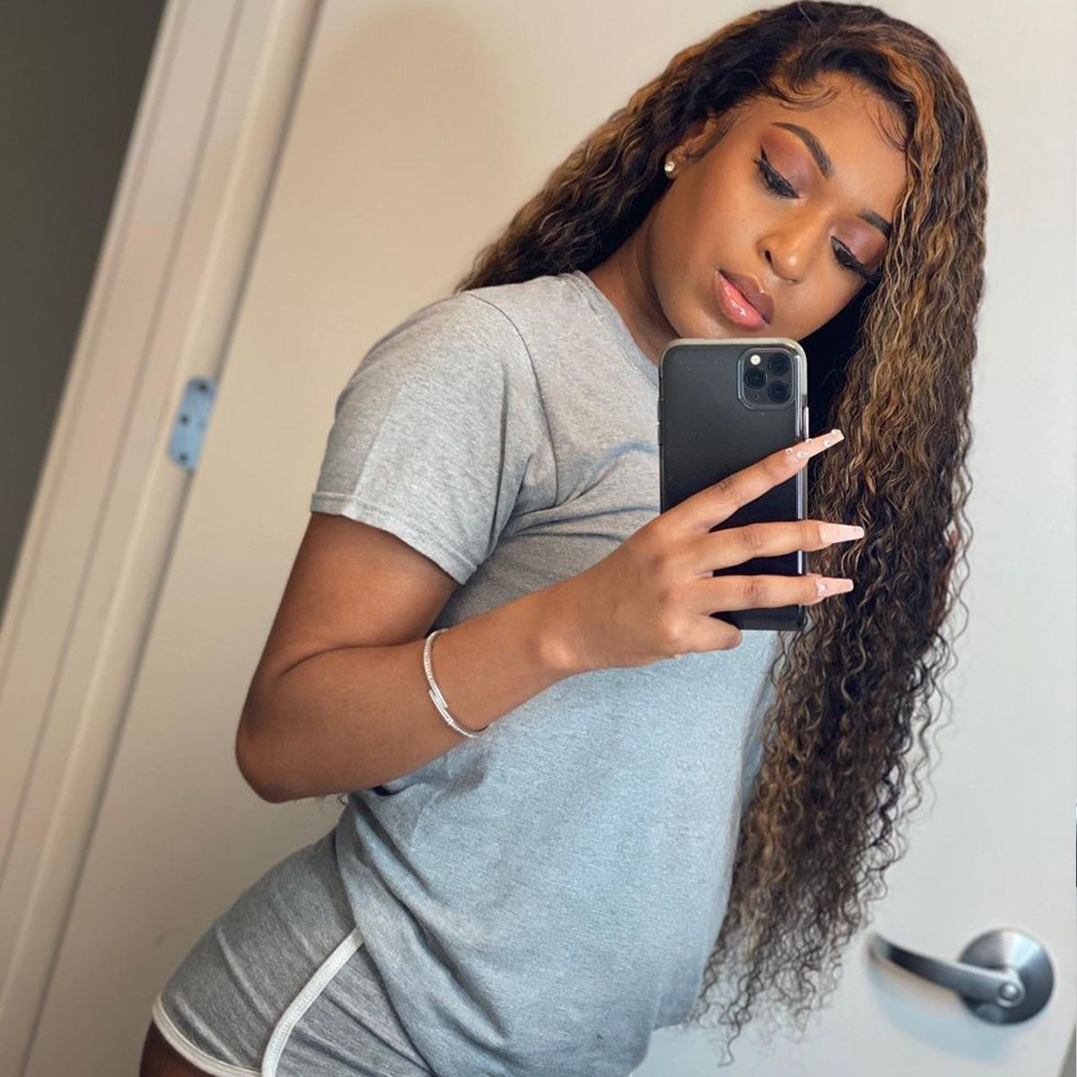 Highlight Water Wave 6x5 13x4 HD Lace Human Hair Wigs