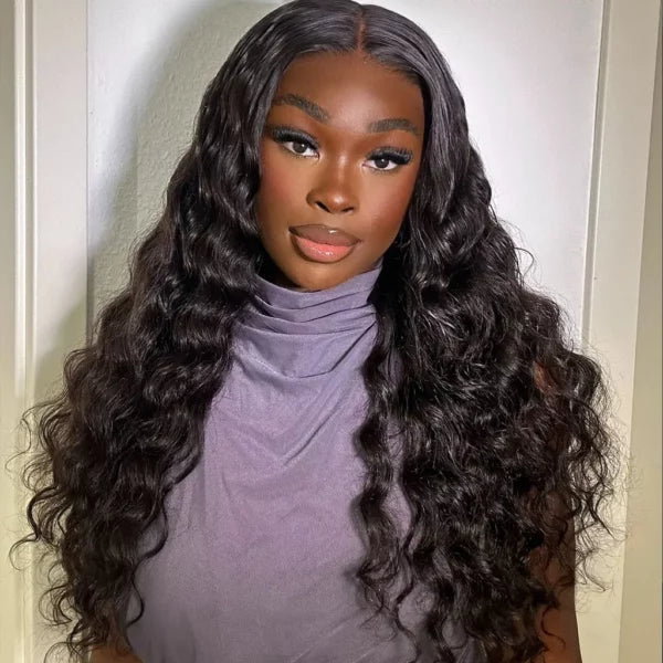 5x5 HD Undetectable Lace Closure Wigs High Quality Loose Deep Wave Lace Wig 180%