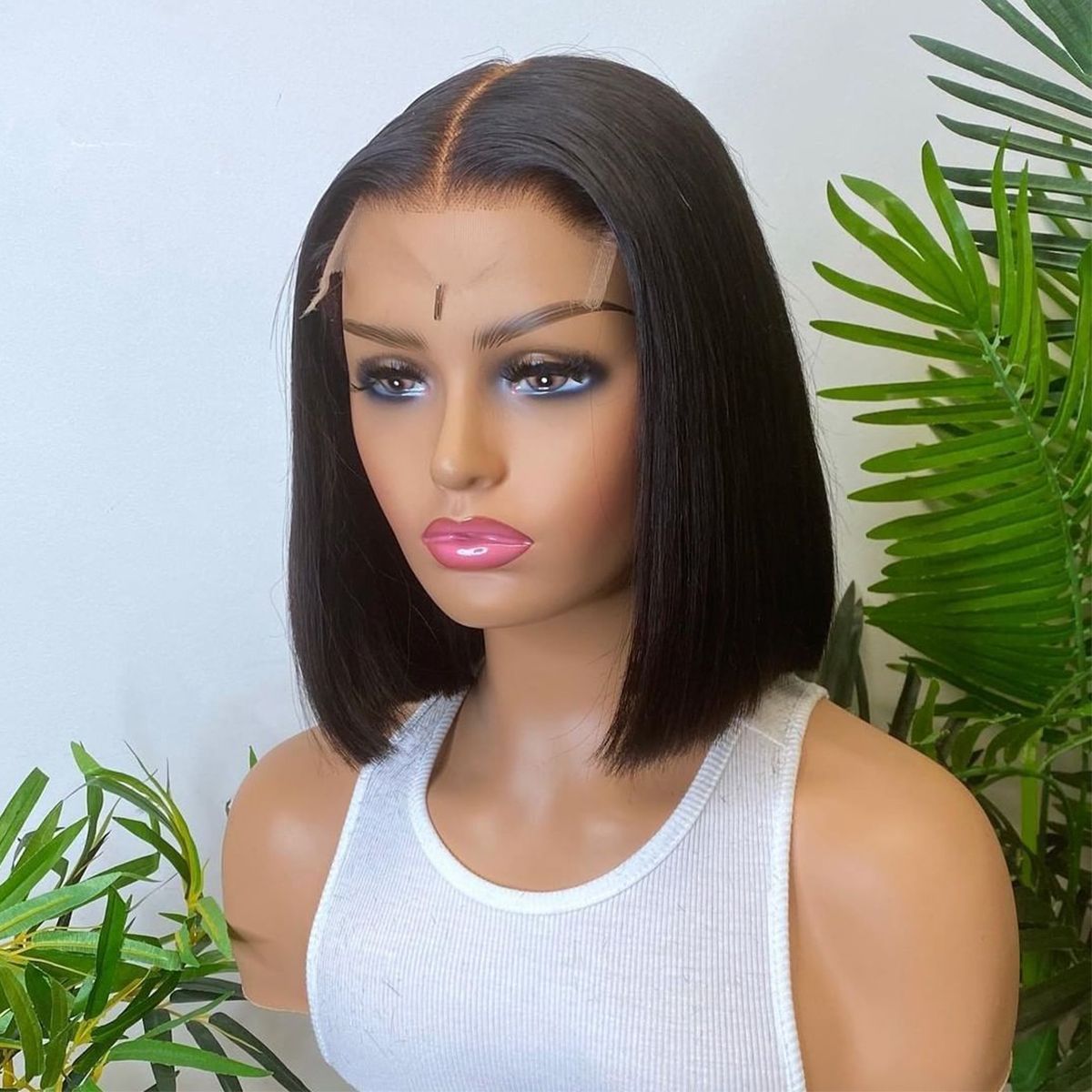 Super Sale Straight Bob Wig 4x4 13x4 Human Hair Lace Wig 150%
