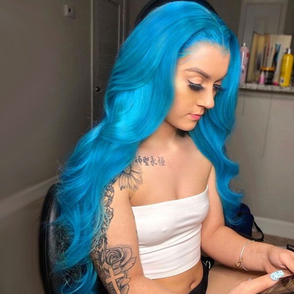 Colorful Body Wave 13x4 Lace Front Wigs High 180% Density