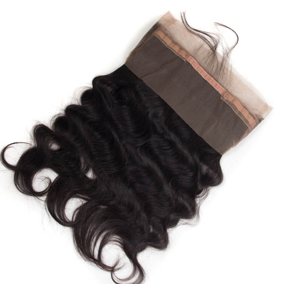 Brazilian Body Wave Hair 3 Bundles With 360 Frontal Brazilian Virgin Human Hair 360 Lace Frontal Closure With Bundles