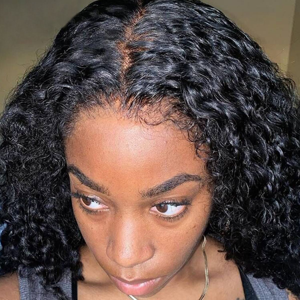 4C Edges Hairline Deep Wave 6x5 13x4 Lace Front Wig Glueless Lace Wig