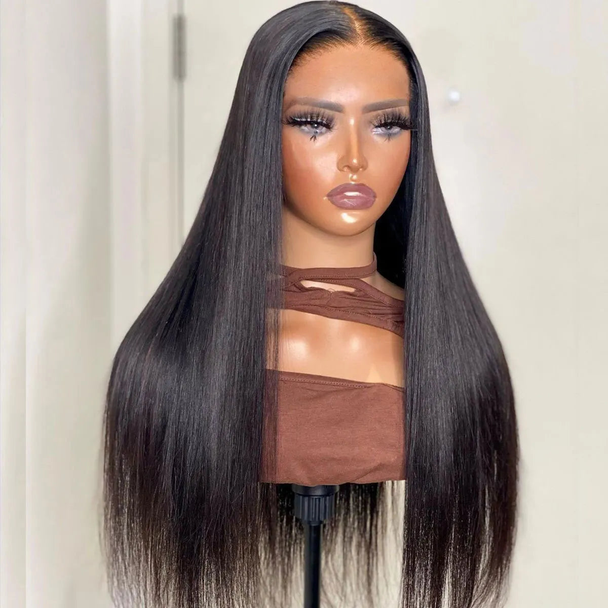 Glueless Straight 6x5 Plus Airy Cap Lace Wig Pre-Cut HD Lace Pre-Bleached Knots Wear & Go