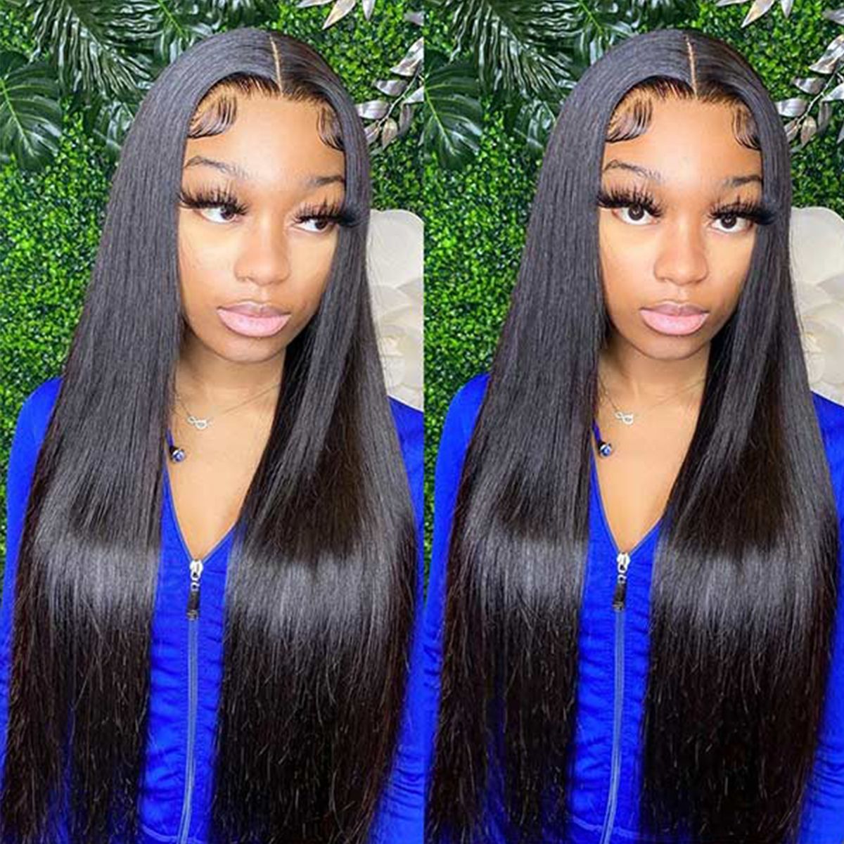 Glueless Straight 6x5 Plus Airy Cap Lace Wig Pre-Cut HD Lace Pre-Bleached Knots Wear & Go