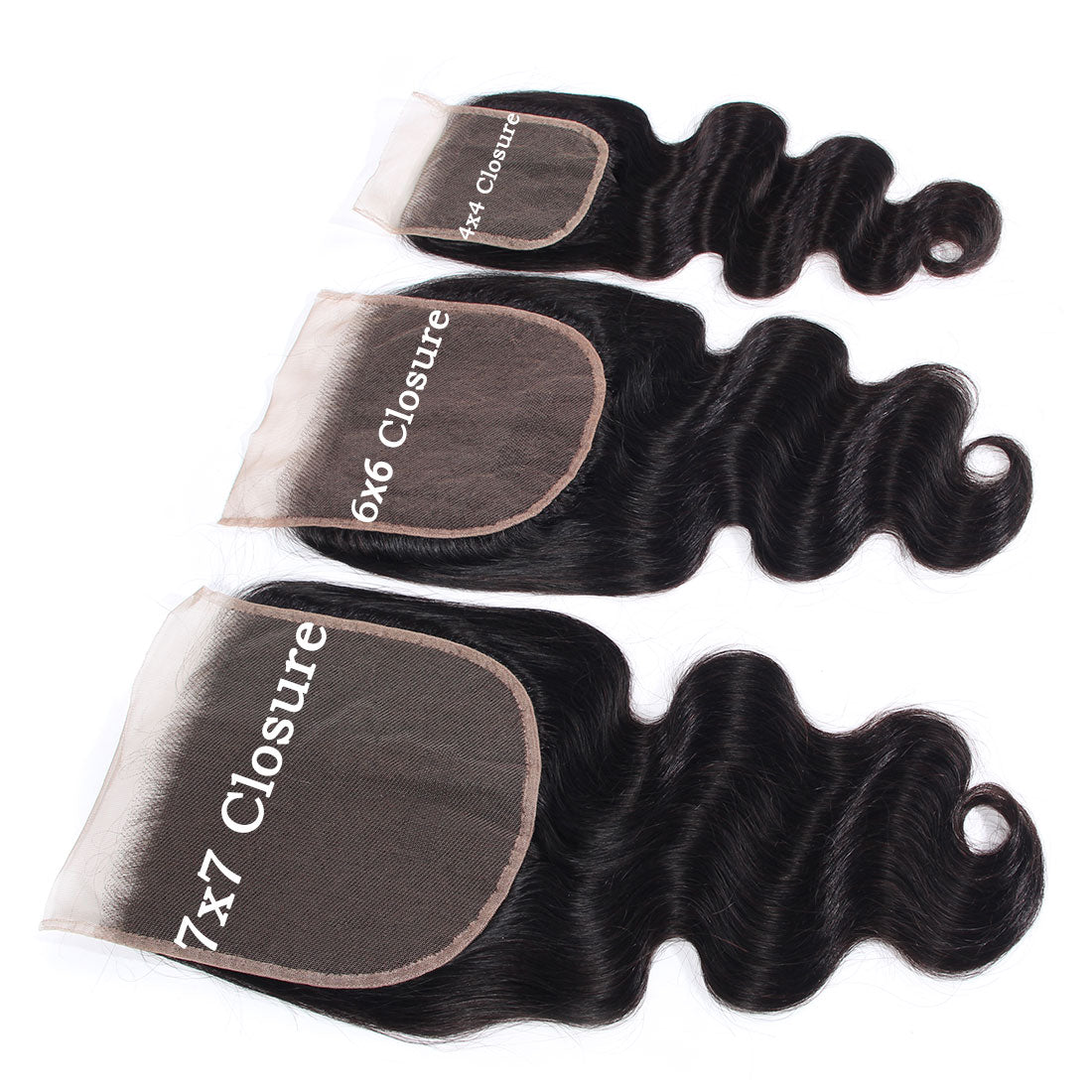 7x7 Body Wave Lace Closure
