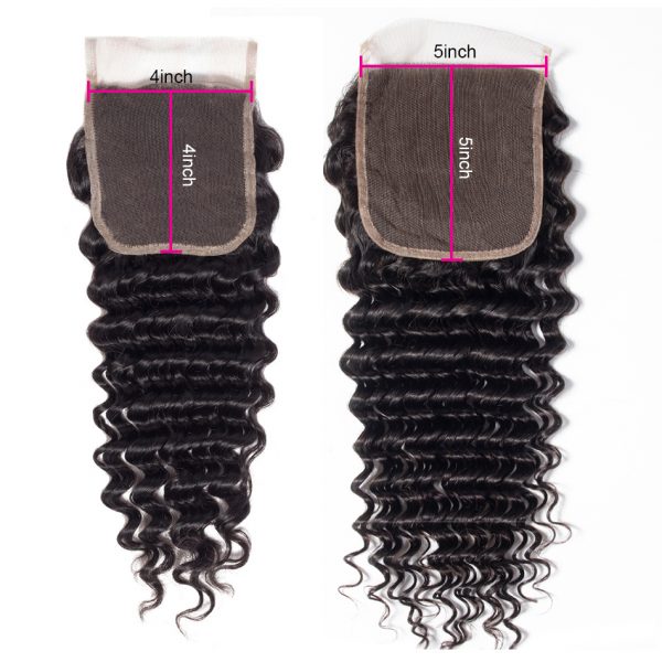 5x5 Deep Wave Lace Closure