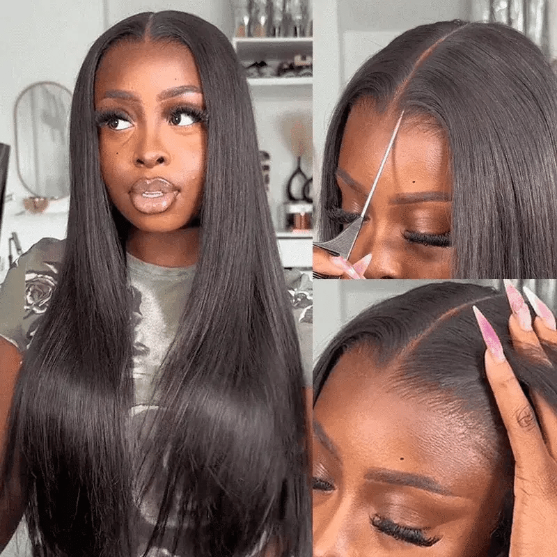 Flexi-Fit Glueless Straight Wig Pre-Everything 6x5/9x6 Lace Wig All Sizes Fitted