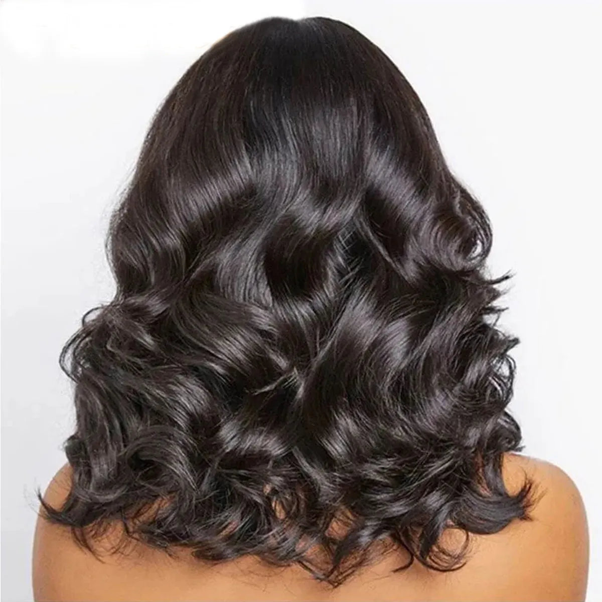 Part Max 9x6 Glueless Lace Wig Shoulder Length Loose Body Wave Pre-Cut HD Lace Wig Bleached Knots