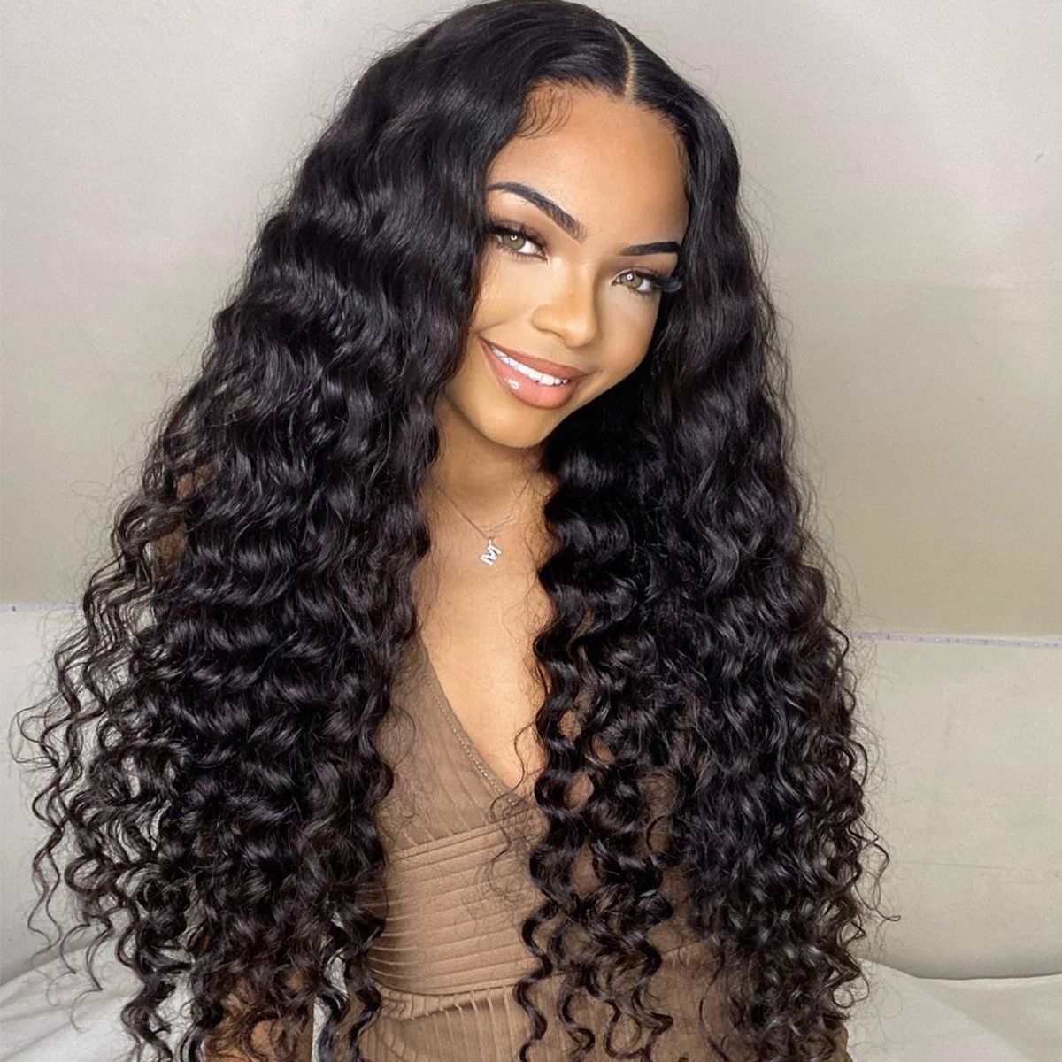 Ready To Go Pre-Bleached Knots 6x5 Lace Closure Wig Pre-cut HD Lace Wig Loose Deep Pre-plucked Hairline