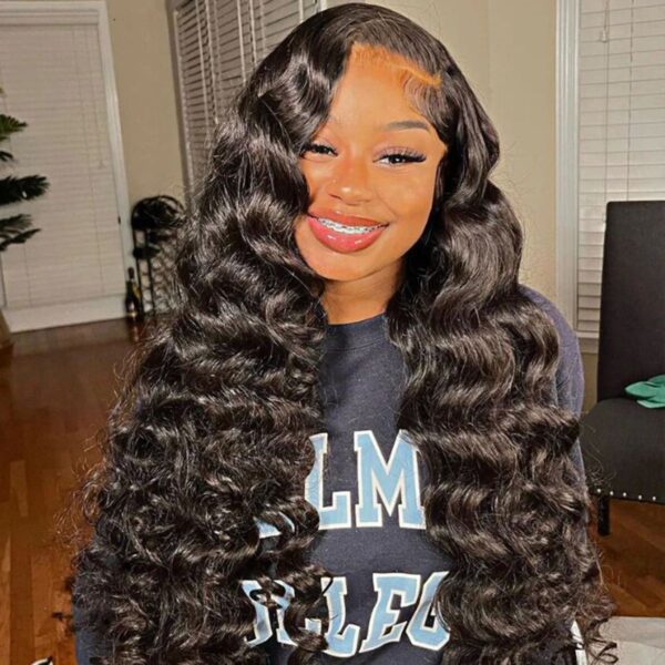 Glueless 6x5 Plus Airy Cap Lace Wig Loose Deep Pre-Cut HD Lace Front Wig Put On & Go