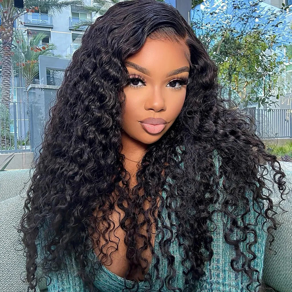 Buy 1 Get 1 Free | Deep Wave 6x5 Pre-Cut HD Lace & Straight Bob Wig