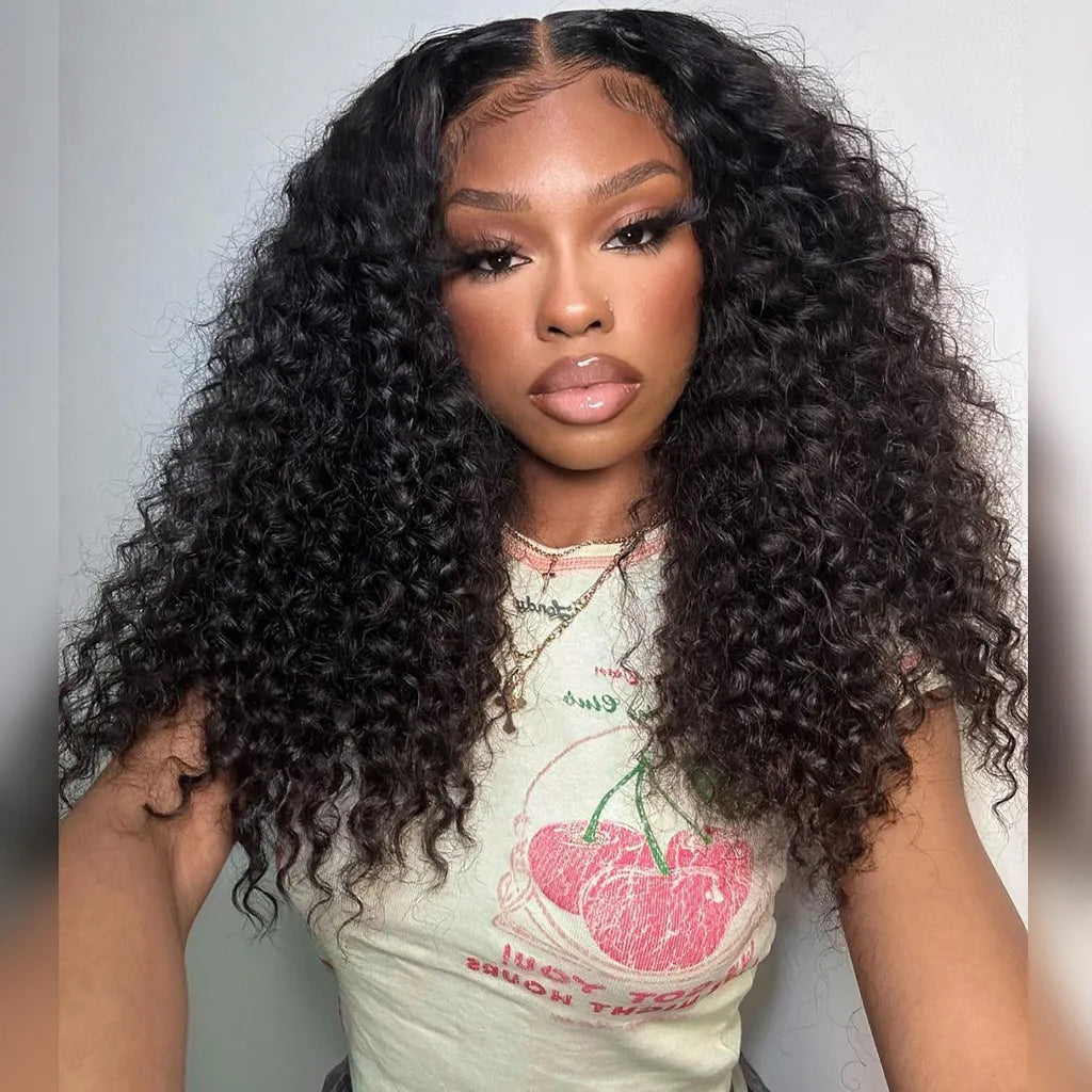 Buy 1 Get 1 Free | Deep Wave 6x5 Pre-Cut HD Lace & Straight Bob Wig