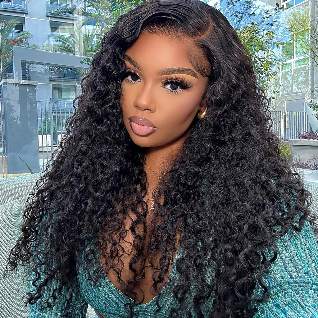 Buy 1 Get 1 Free | Deep Wave 6x5 Pre-Cut HD Lace & Straight Bob Wig