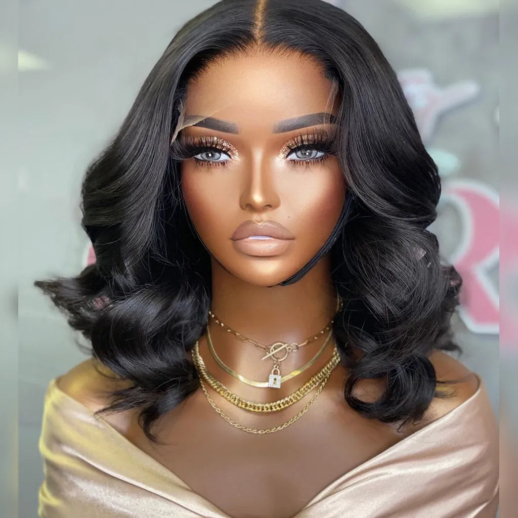 Two Wigs Only $119 | Loose Body Short Wig + Straight Bob Wig With Bangs