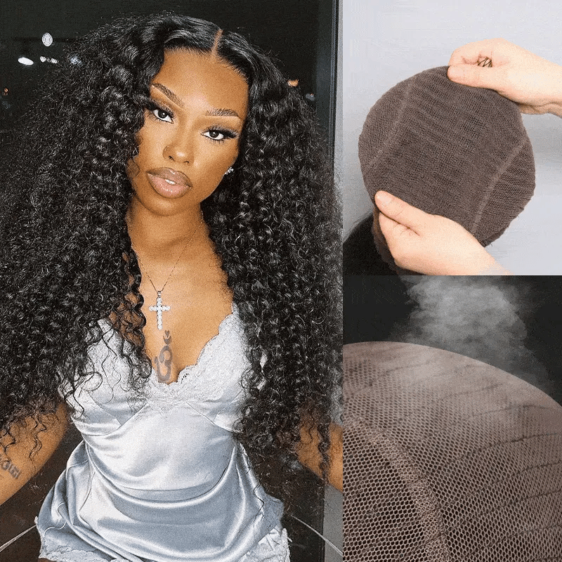New Upgrade Flexi-Fit Glueless Deep Wave Wig Pre-Everything 6x5/9x6 Lace Wig