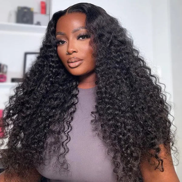 New Upgrade Flexi-Fit Glueless Deep Wave Wig Pre-Everything 6x5/9x6 Lace Wig