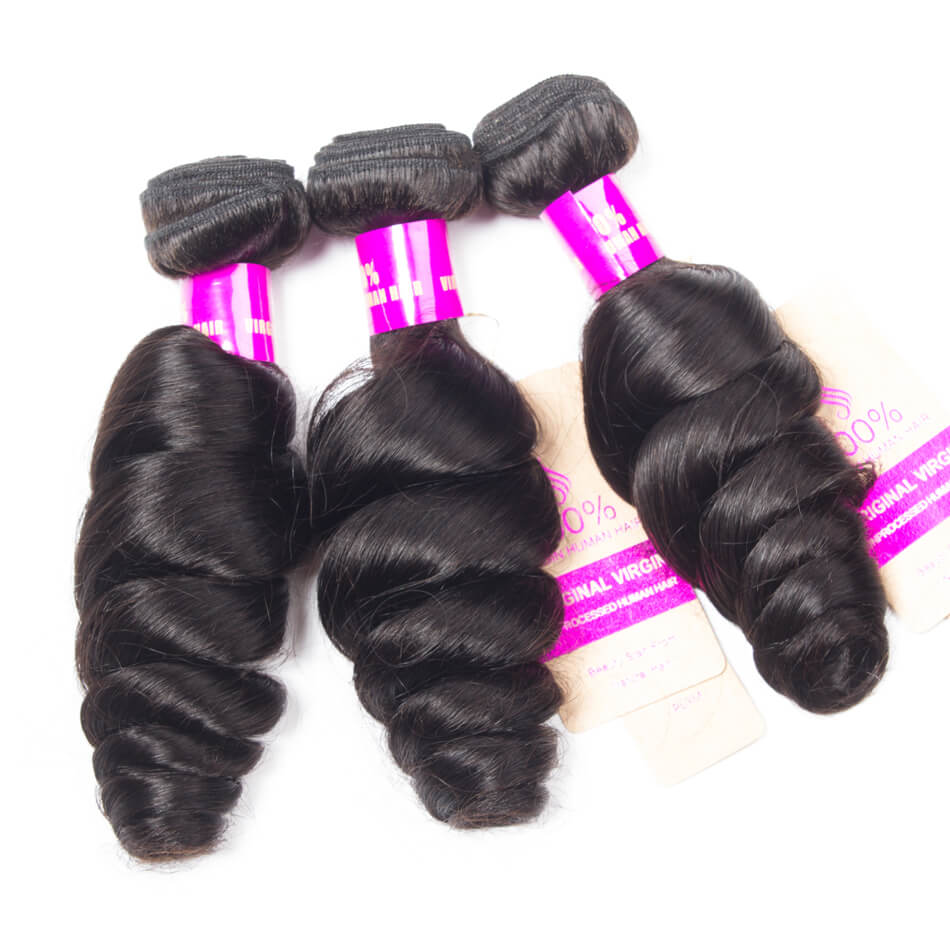 Wholesale Mink Hair Loose Wave Brazilian Hair 10 Bundles For Sale Virgin Human Hair Loose Curly Weave High Quality