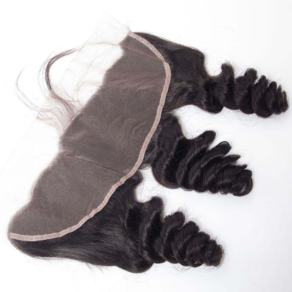 Tinashe Hair Frontal Closure Loose Wave Human Hair Extensions Brazilian Loose Wave Lace Frontal Closure 13*4