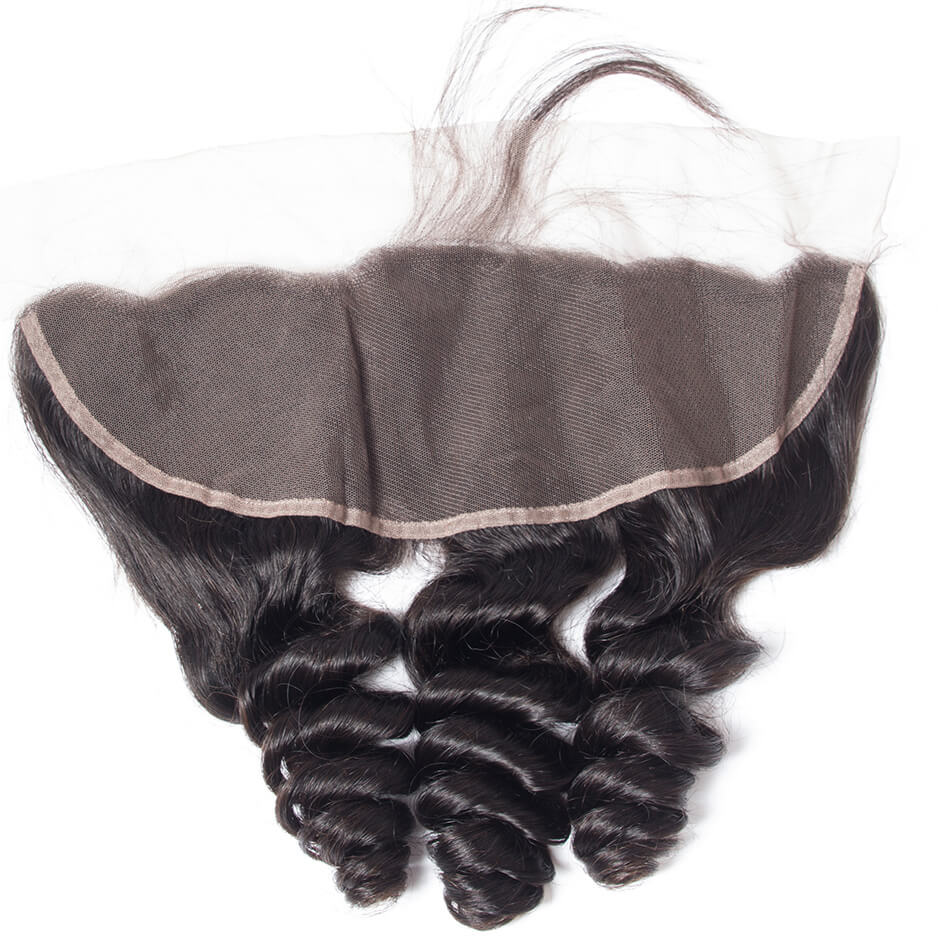 Tinashe Hair Frontal Closure Loose Wave Human Hair Extensions Brazilian Loose Wave Lace Frontal Closure 13*4