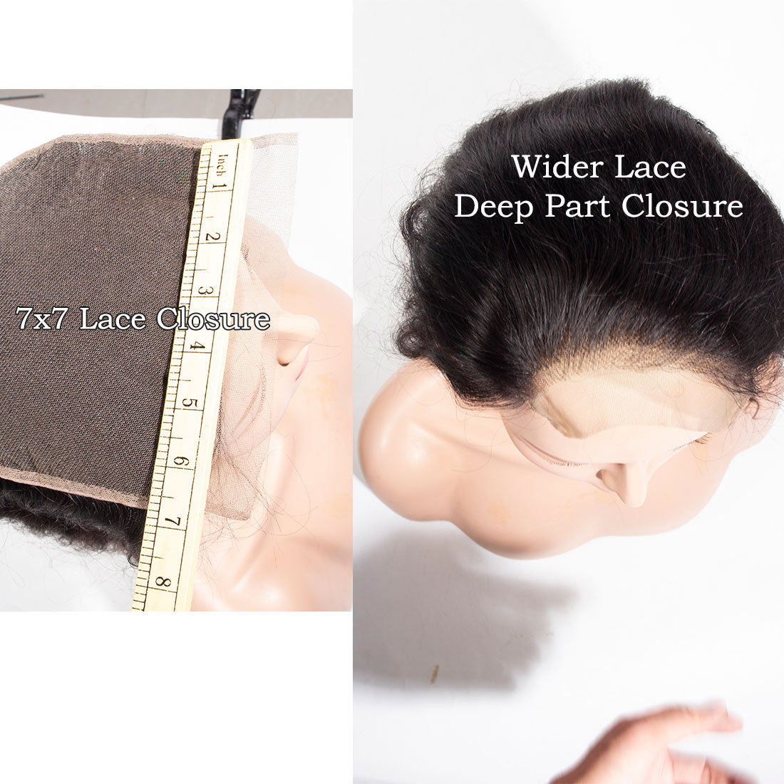 7x7 Loose Deep Lace Closure