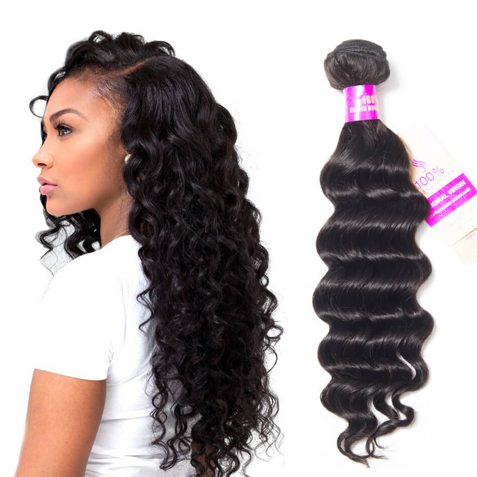 Hair 10 Bundles Brazilian Virgin Hair Weave Loose Deep Wave 100% Virgin Human Hair High Quality For Wholesale