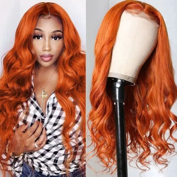 Colorful Body Wave 13x4 Lace Front Wigs High 180% Density