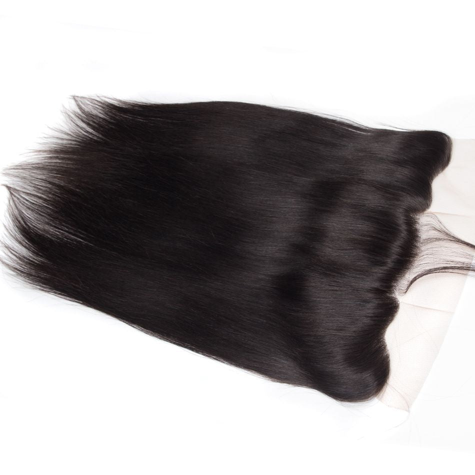 Tinashe Hair Brazilian Straight Lace Frontal Closure 13*4 Straight Human Hair Lace Frontal With Baby Hair