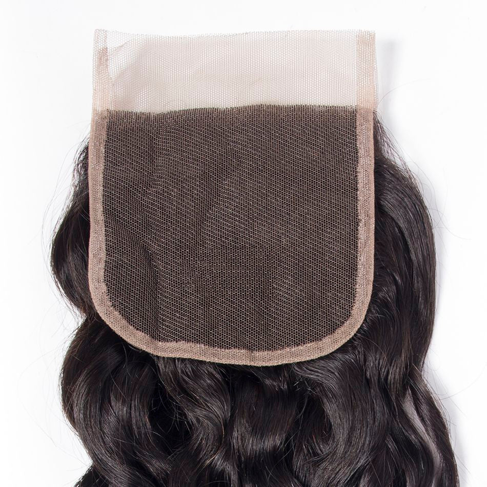 Tinashe Hair Virgin Brazilian Water Wave Lace Closure Hair Weave Wet and Wavy Closure Hair Extensions