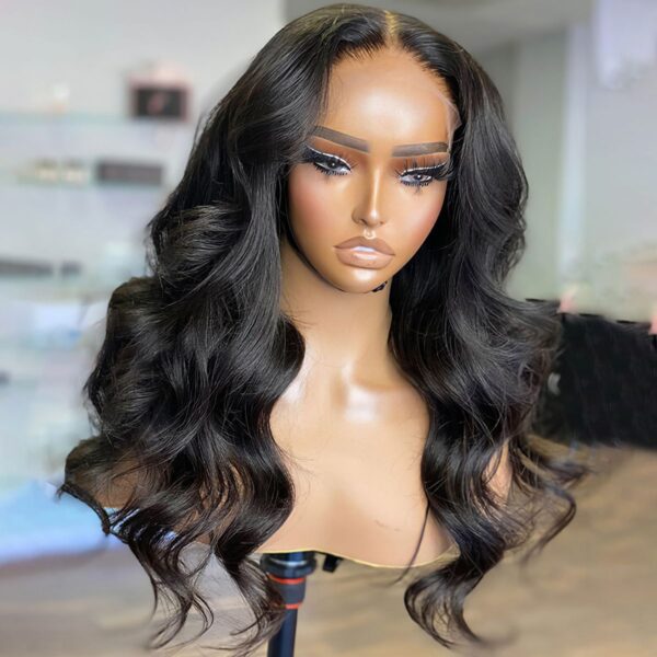 5x5 Real HD Lace Wigs High Quality Body Wave Wig 180% Density