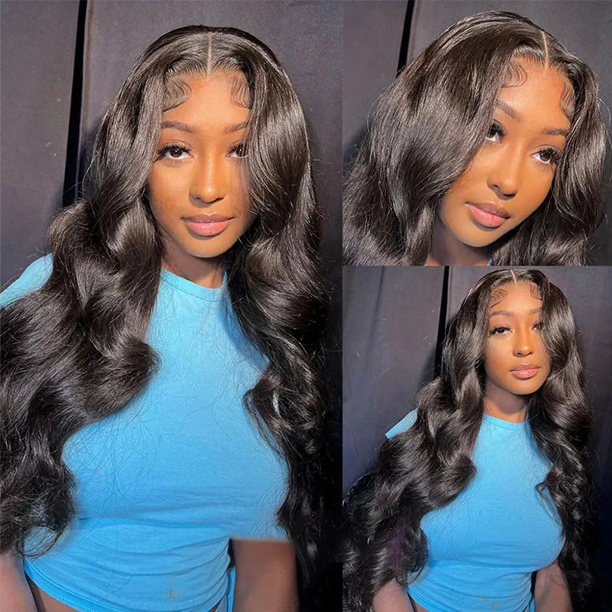 5x5 Real HD Lace Wigs High Quality Body Wave Wig 180% Density