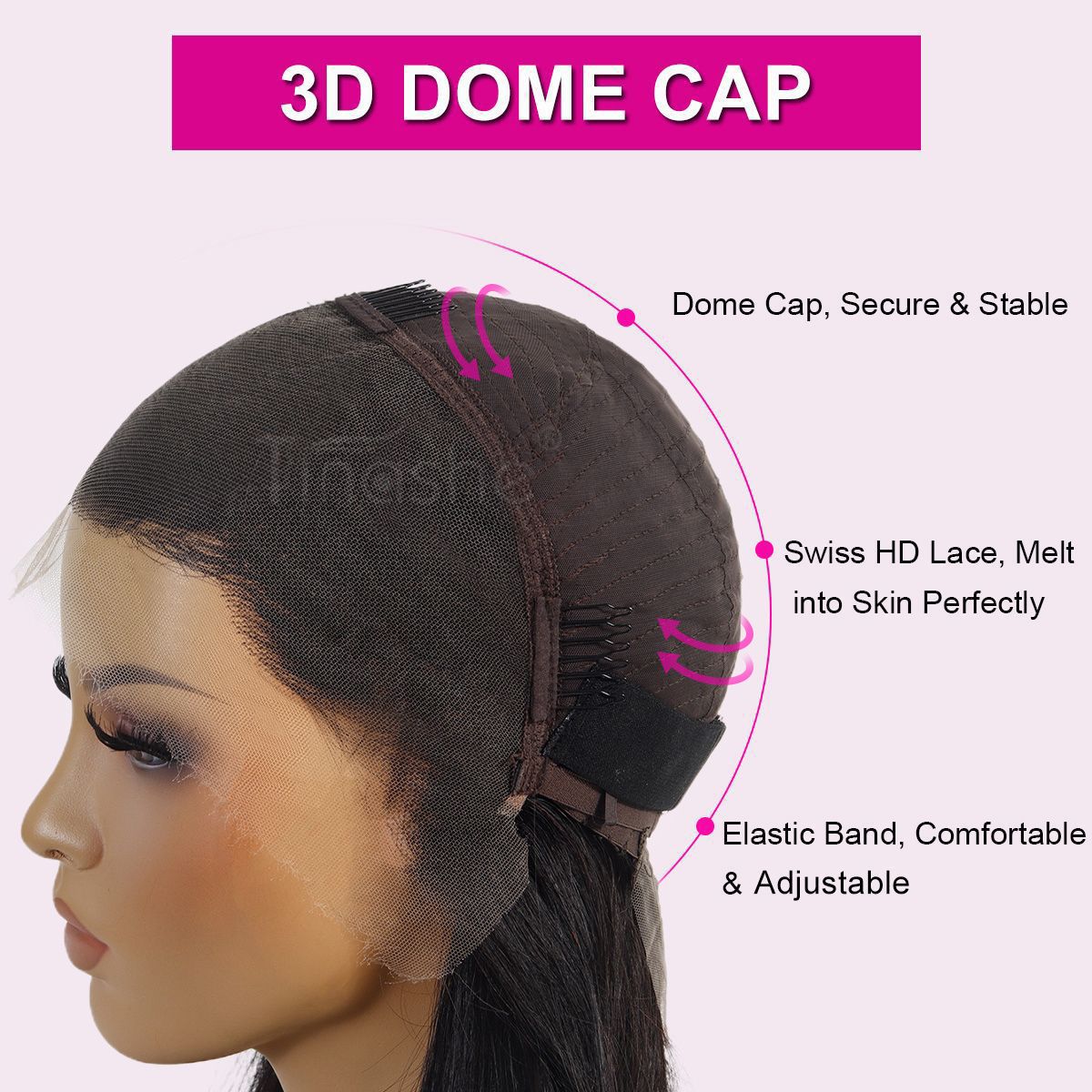 New Body Wave Shoulder Length Wig Glueless HD Lace Front Wig