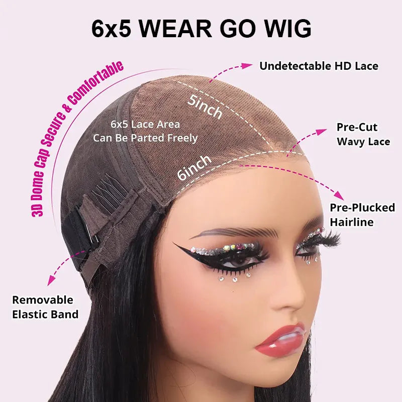 #27 Honey Blonde Water Wave Wig 6x5 13x4 HD Lace Frontal Wig 180% Density