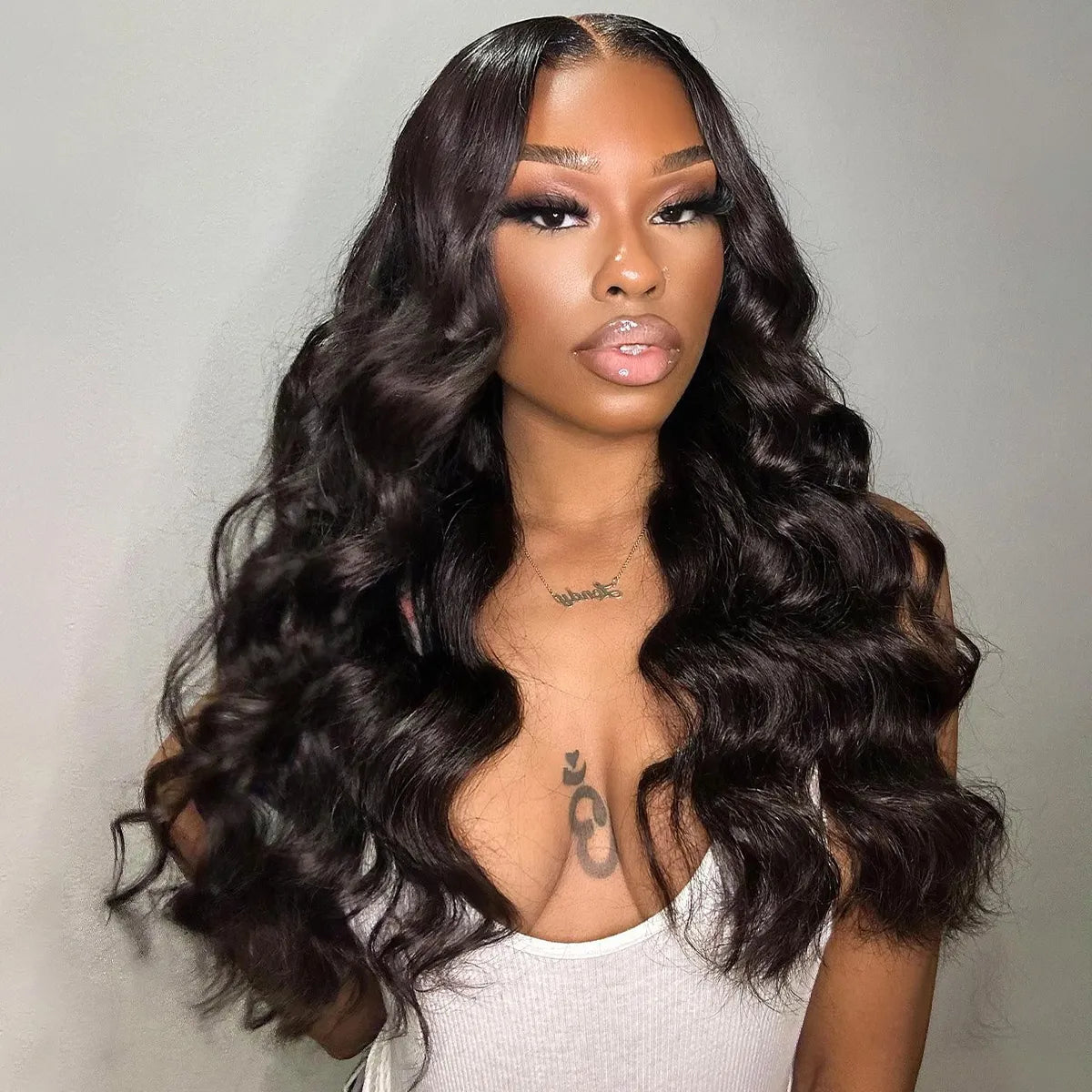 Ready To Go Pre-Cut 6x5 Lace Glueless Wig Body Wave Invisible Knots Natural Hairline