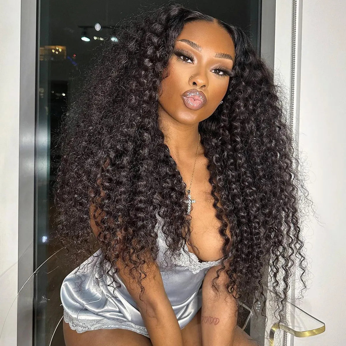 Ready To Go Deep Wave 6x5 Lace Wig Pre-Bleached Knots Glueless Wig Put It On &amp; Go