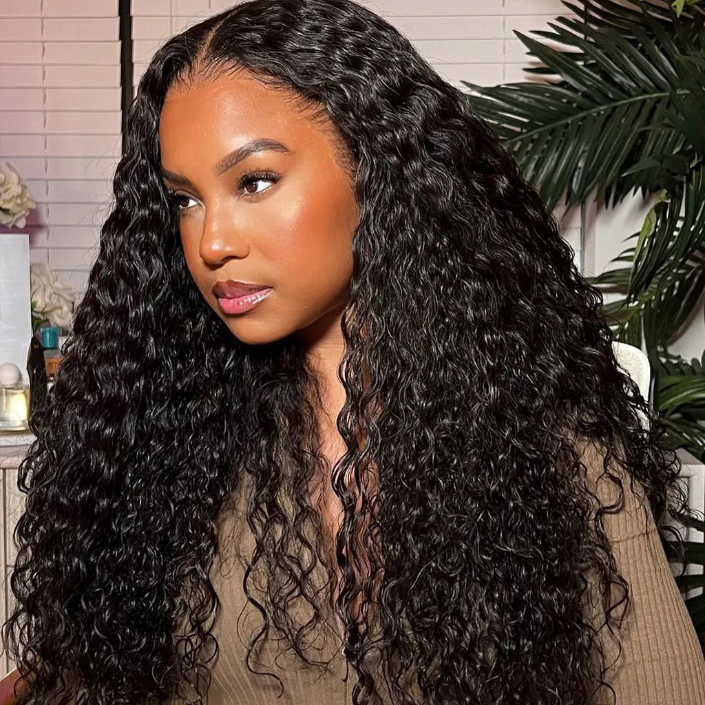Water Wave Invisible HD 13x4 13x6 Lace Front Wigs Ready to Go Wig