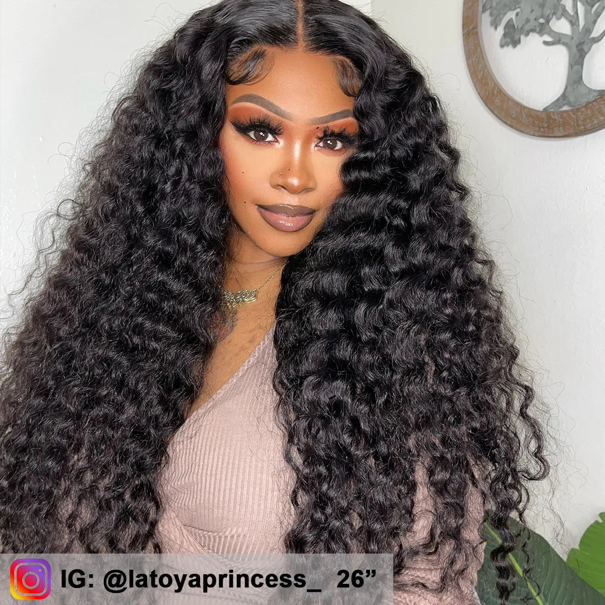 Ready To Go Deep Wave 6x5 Lace Wig Pre-Bleached Knots Glueless Wig Put It On &amp; Go