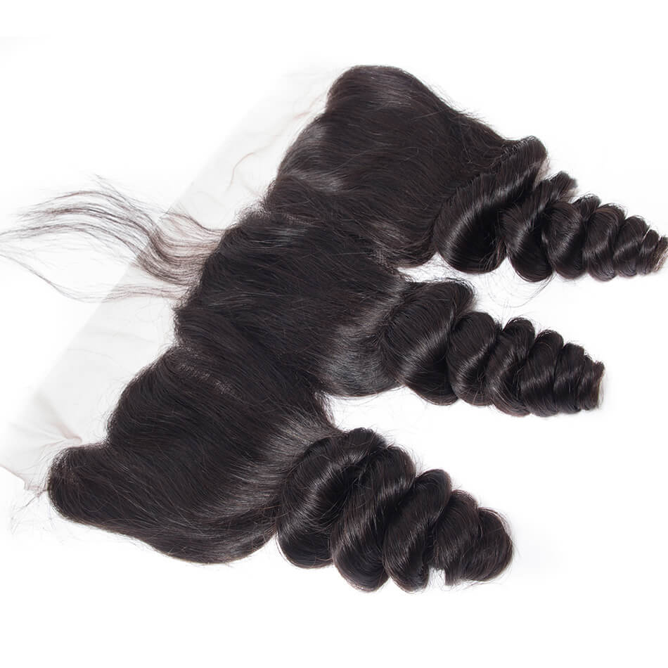 Tinashe Hair Frontal Closure Loose Wave Human Hair Extensions Brazilian Loose Wave Lace Frontal Closure 13*4